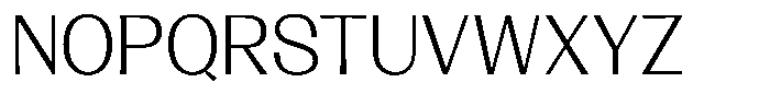 Lehit Light Font UPPERCASE