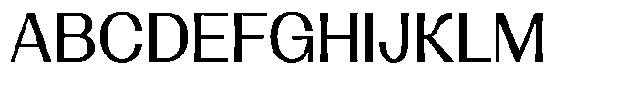 Lehit Medium Font UPPERCASE