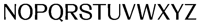 Lehit Medium Font UPPERCASE