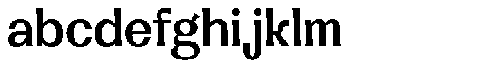 Lehit Narrow Bold FONT