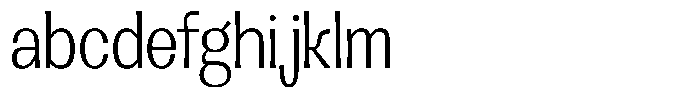 Lehit Narrow Light FONT