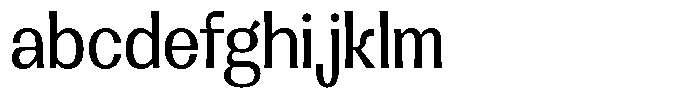 Lehit Narrow Medium FONT