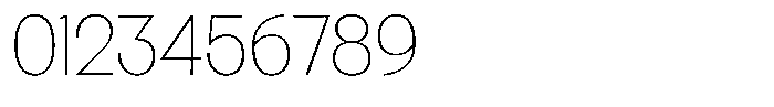 Lehit Thin Font OTHER CHARS