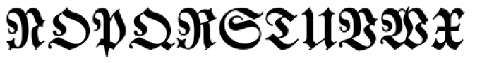 Leibniz Fraktur Font - What Font Is