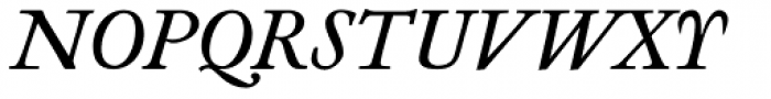 Leidener Bold Italic Font UPPERCASE