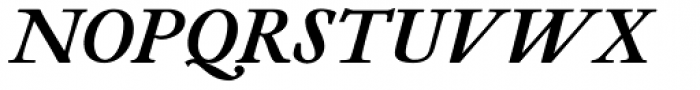 Leidener Heavy Italic Font UPPERCASE