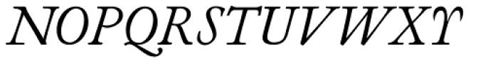 Leidener Italic Font UPPERCASE
