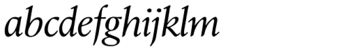 Leighton RR Light Italic Font LOWERCASE
