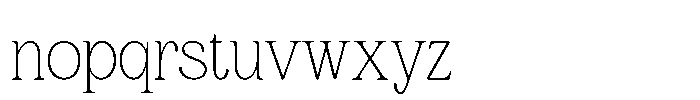 Leirent Regular Font LOWERCASE