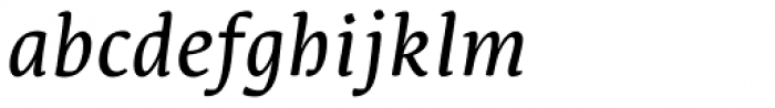 Leksa DemiBold Italic Font LOWERCASE