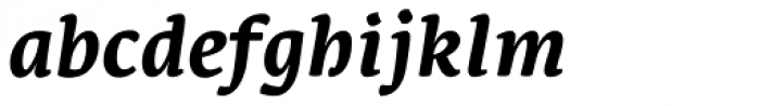Leksa ExtraBold Italic Font LOWERCASE
