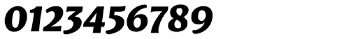 Leksa Sans ExtraBold Italic Font OTHER CHARS