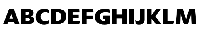 Leksikal Sans Extra Bold Font UPPERCASE
