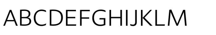 Leksikal Sans Light Font UPPERCASE