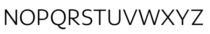 Leksikal Sans Light Font UPPERCASE