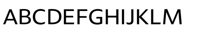 Leksikal Sans Regular Font UPPERCASE