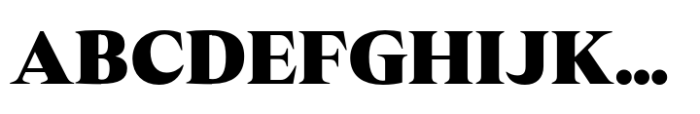 Leksikal Serif Black Font UPPERCASE