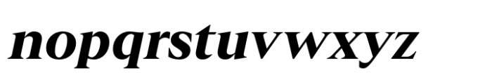 Leksikal Serif Bold Italic Font LOWERCASE