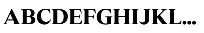 Leksikal Serif Bold Font UPPERCASE