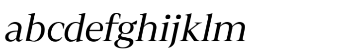 Leksikal Serif Italic FONT