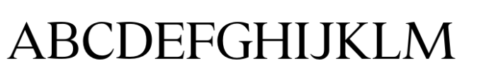 Leksikal Serif Regular Font UPPERCASE