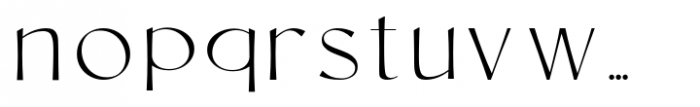 Lektocy Regular Font LOWERCASE