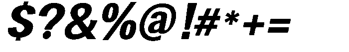 Lelagei Italic Font OTHER CHARS