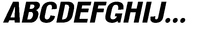 Lelagei Italic Font UPPERCASE
