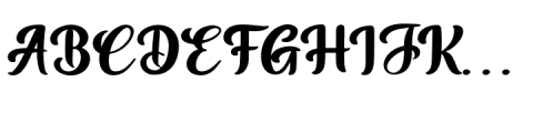 Lelliany Regular Font UPPERCASE