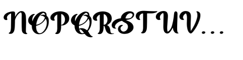 Lelliany Regular Font UPPERCASE