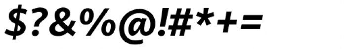 Lemance Bold Italic Font OTHER CHARS