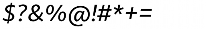 Lemance Italic Font OTHER CHARS