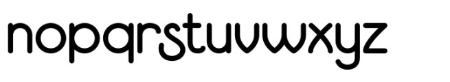 Leminew Font LOWERCASE