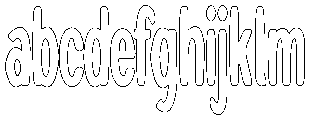 Lemola Outline FONT