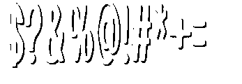 Lemola Shadow Font OTHER CHARS
