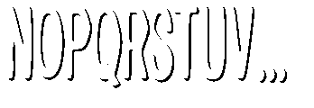 Lemola Shadow Font UPPERCASE