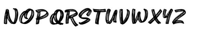 Lemon Brush Font UPPERCASE