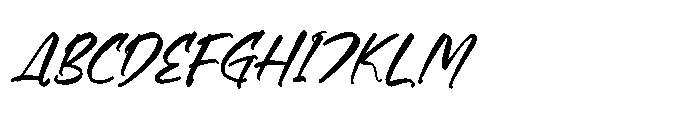 Lemon Talk Italic Font UPPERCASE