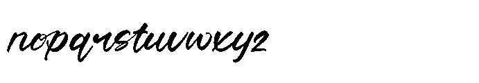 Lemon Talk Italic Font LOWERCASE