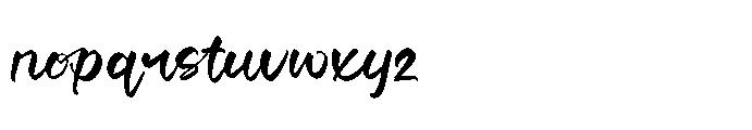 Lemon Talk Regular Font LOWERCASE