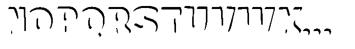 Lemon Taste Shadow Font UPPERCASE
