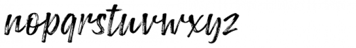Lemonado Script Textured Italic Font LOWERCASE