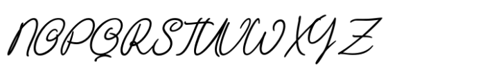 Lemontide Script Font UPPERCASE