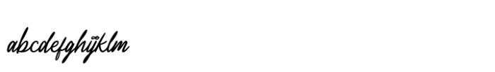 Lemontide Script Font LOWERCASE