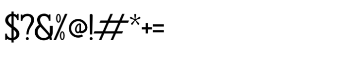 Lemunost Western Regular Font OTHER CHARS