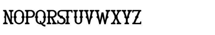 Lemunost Western Regular Font LOWERCASE