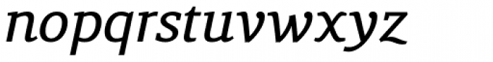 Lenga Bold Italic Font LOWERCASE