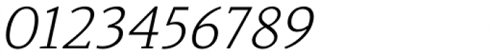 Lenga Light Thin Italic Font OTHER CHARS