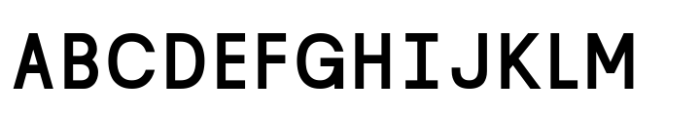 Lenia Mono Bold Font