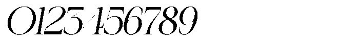 Lenkiro Italic Font OTHER CHARS